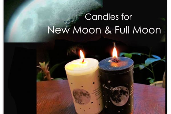 新月＆満月キャンドル,浄化,パワーチャージ,リラックス,新しい始まり